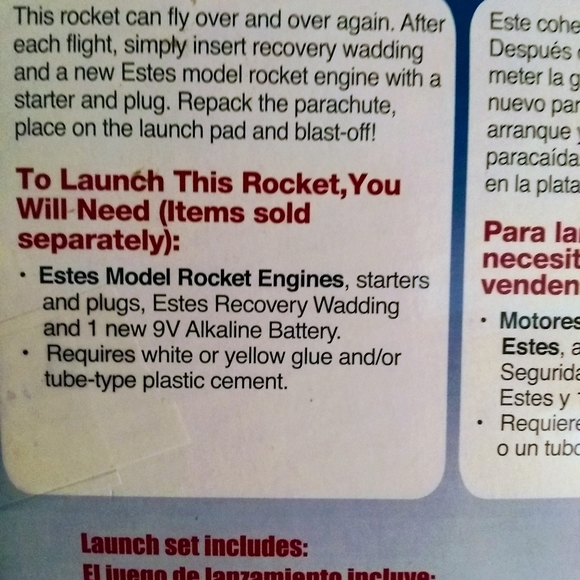 Rocket Model Kit NWT - Picture 7 of 8